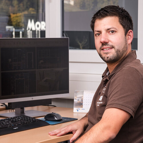 Bastien Girard, Leiter Schreinerei und Innenausbau