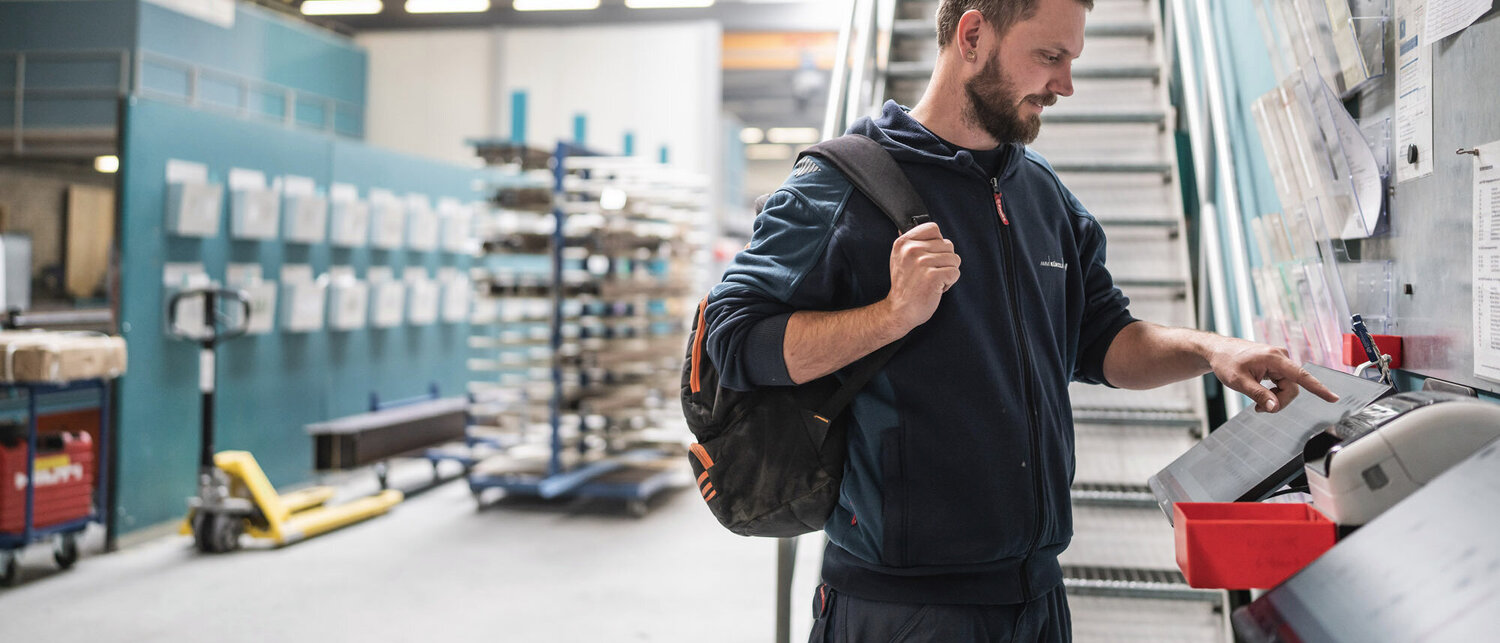 Header - Branche Metallbau